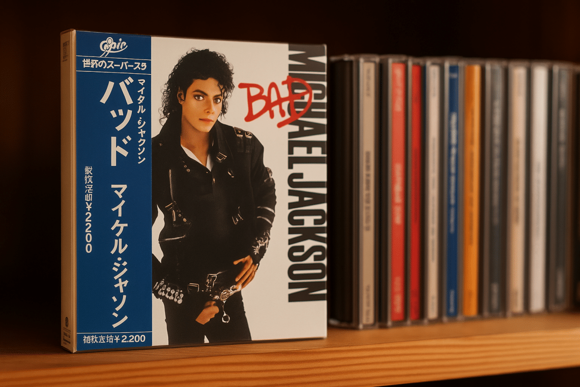 Édition limitée japonaise de CD avec OBI strip visible, présentée dans un environnement de collection audiophile.